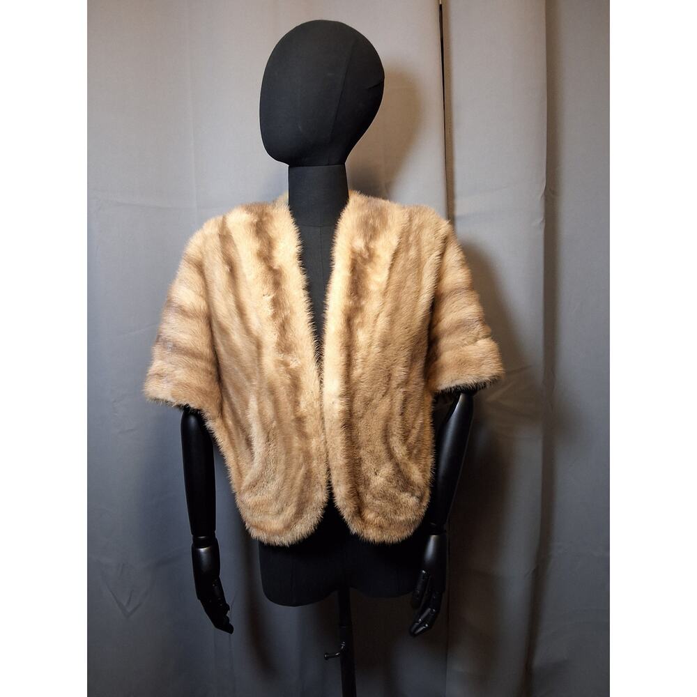 Authentic Women's Vintage Fur Cape